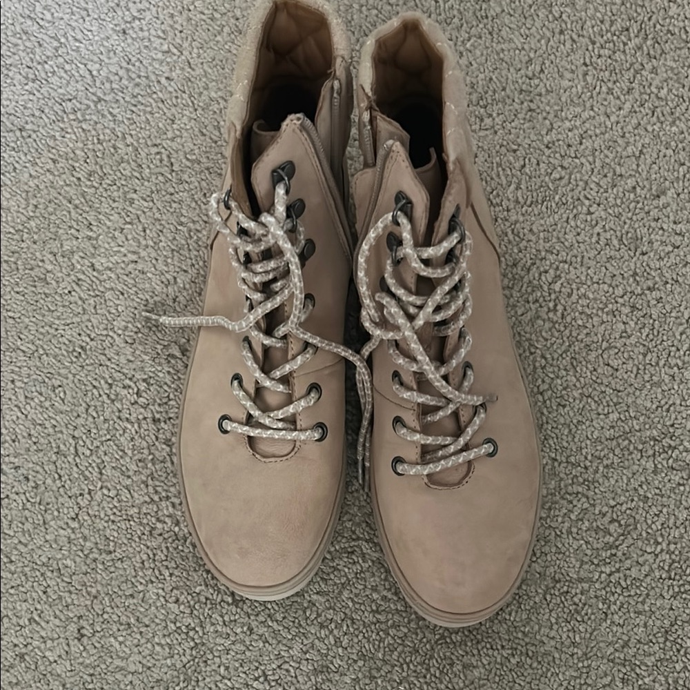 Caslon Tan Ankle Boots